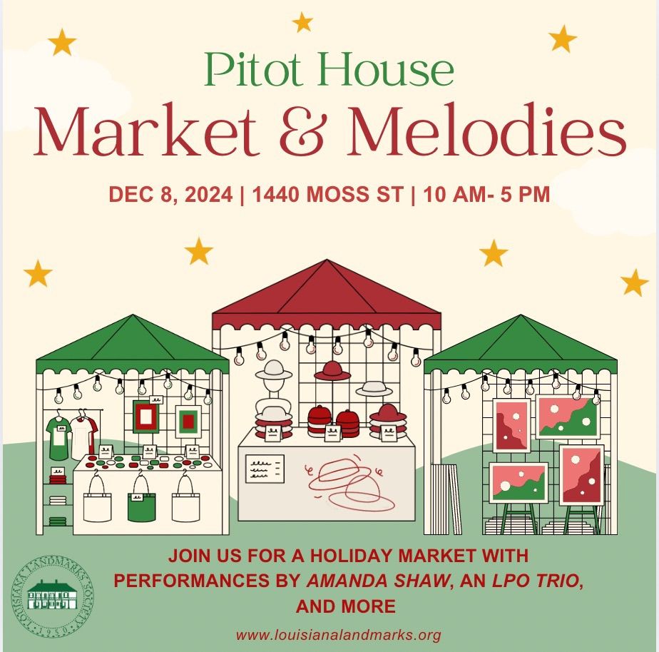 Holiday Market & Melodies at Pitot House