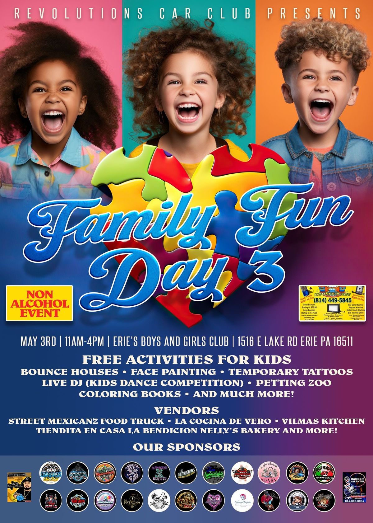 3rd Family Fun Day (Autism Awareness)