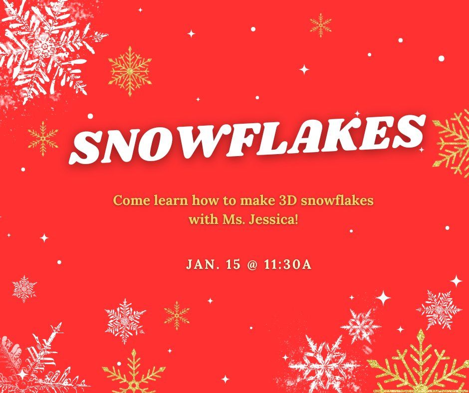 3D Snowflakes