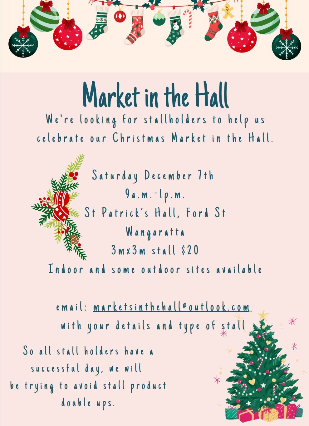 Christmas Market in the Hall