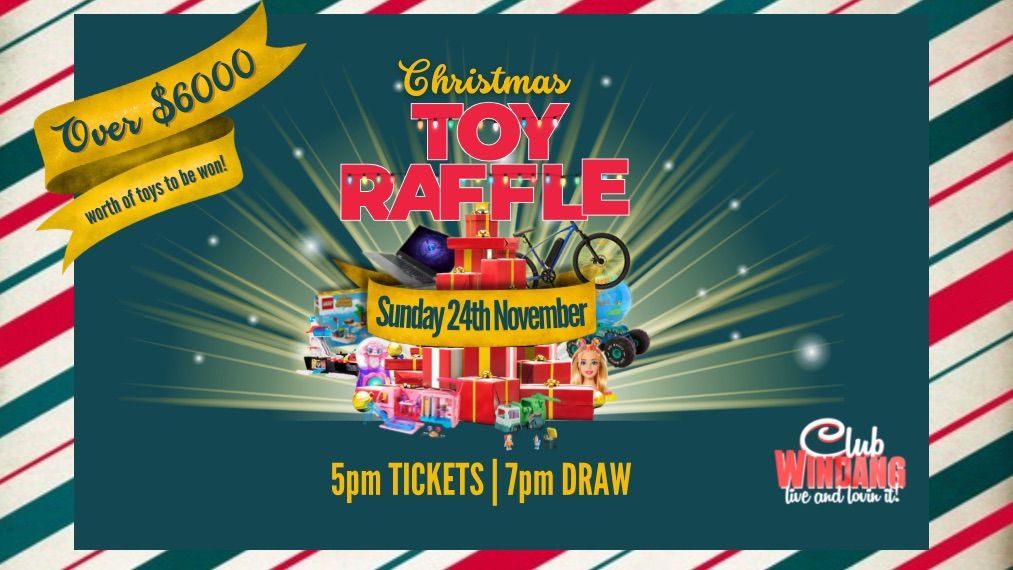 Christmas Toy Raffle at Club Windang!