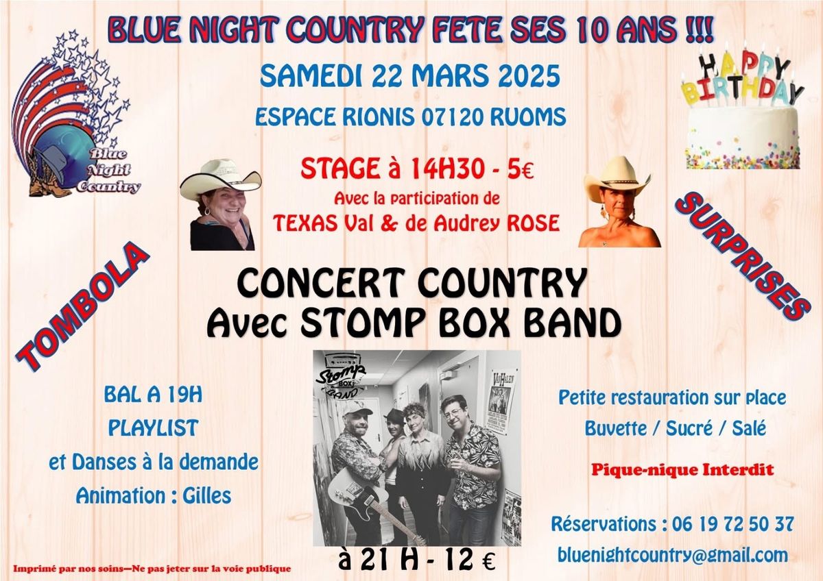 Blue Night Country 10th Anniversary Party