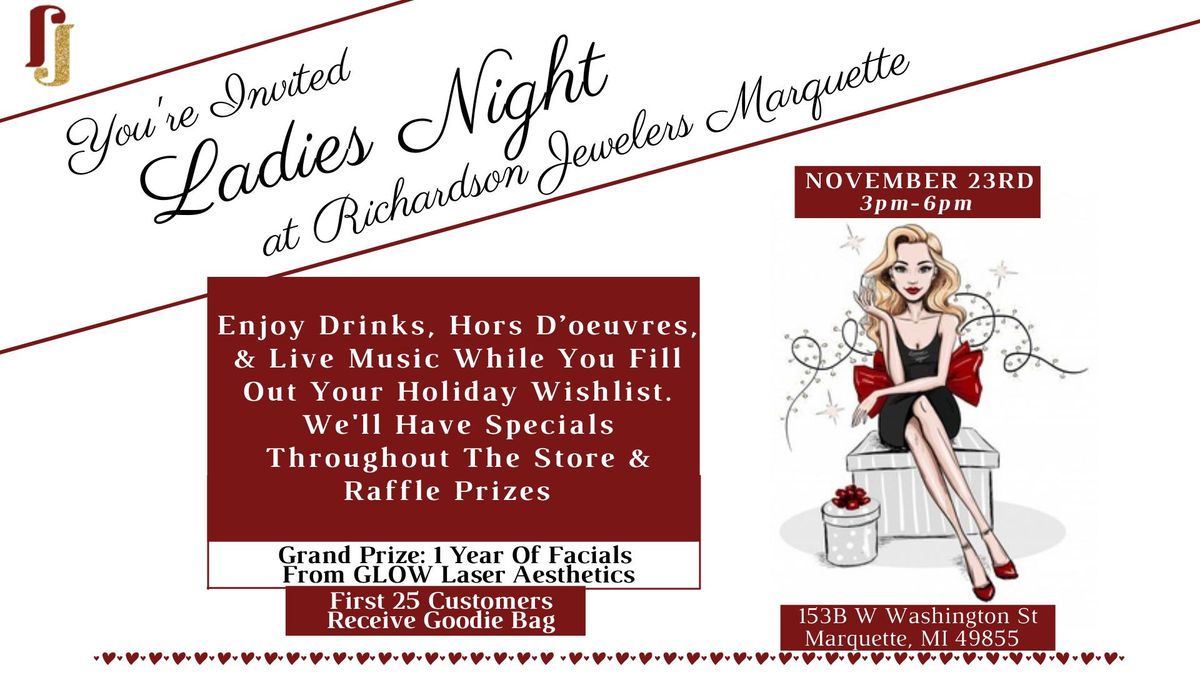 Ladies Night @ Richardson Jewelers Marquette