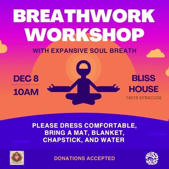 Breathwork Workshop w\/ Expansive Soul Breath 12.8.24