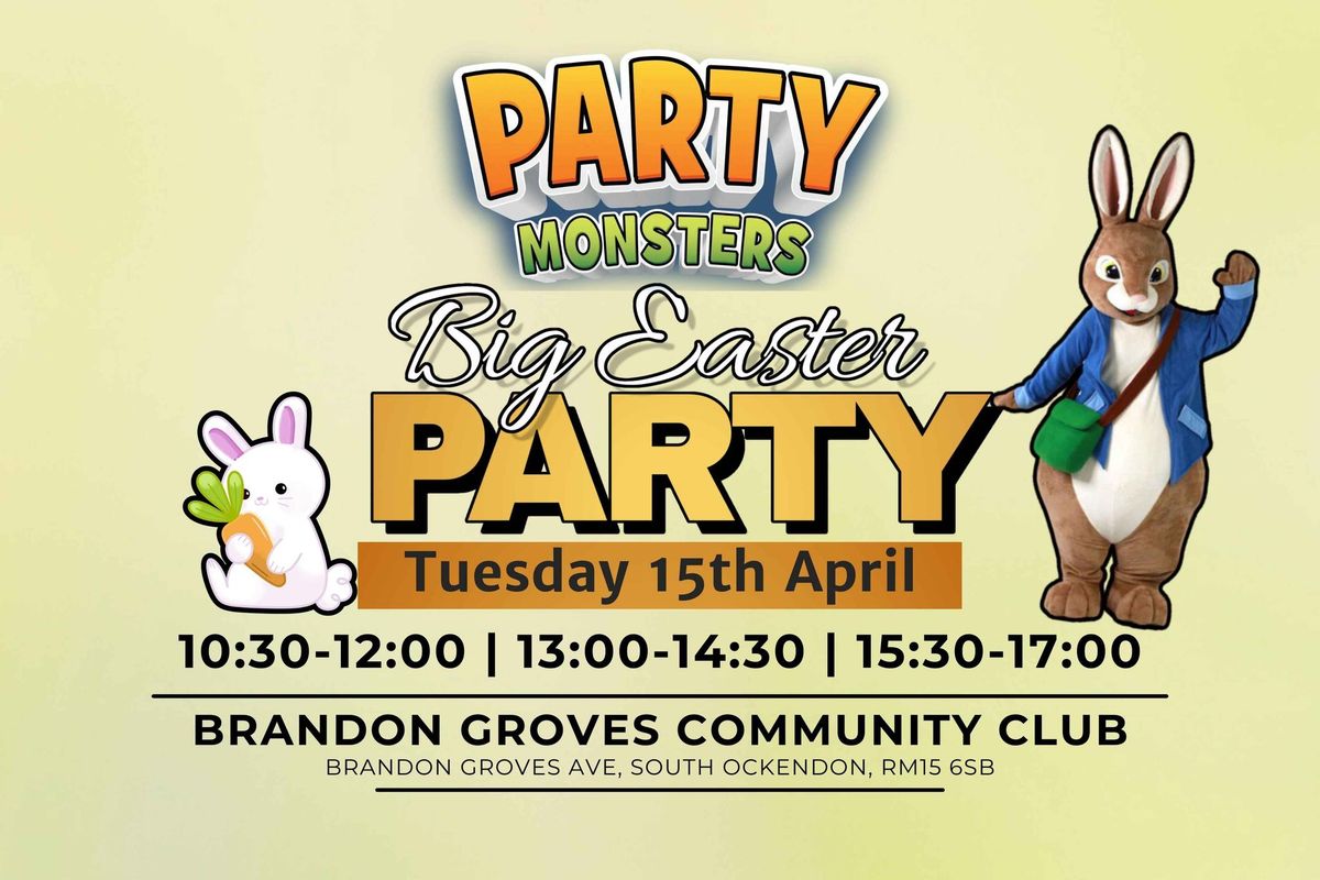 Party Monsters Easter Party - Brandon Groves Community Club Thurrock