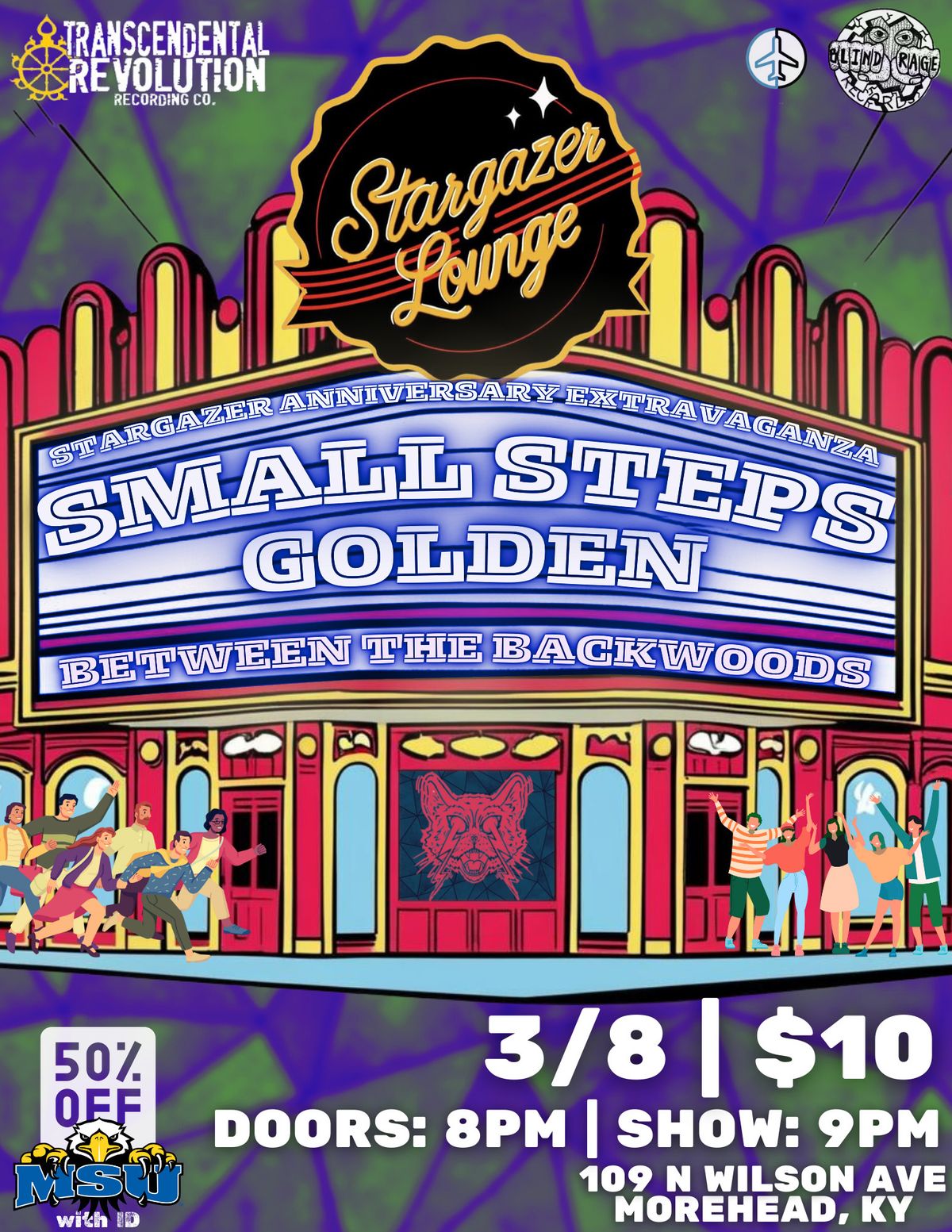 Stargazer Anniversary Luau Party! Feat. Small Steps, Golden, & Between the Backwoods! 