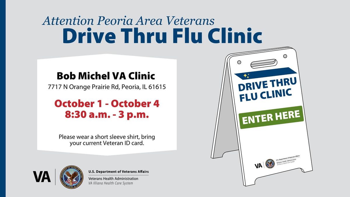 Peoria Area Veteran Drive Thru Flu Clinic