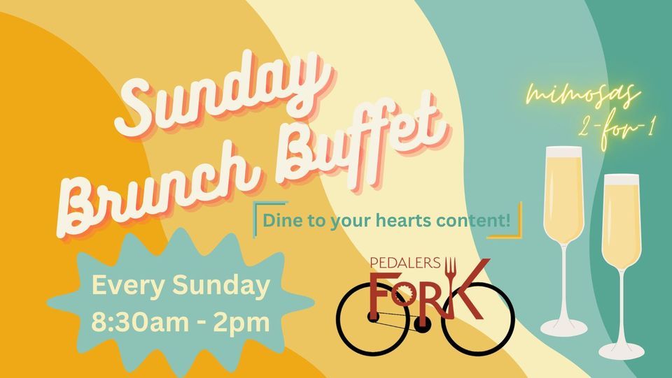 Sunday Brunch Buffet at Pedalers Fork