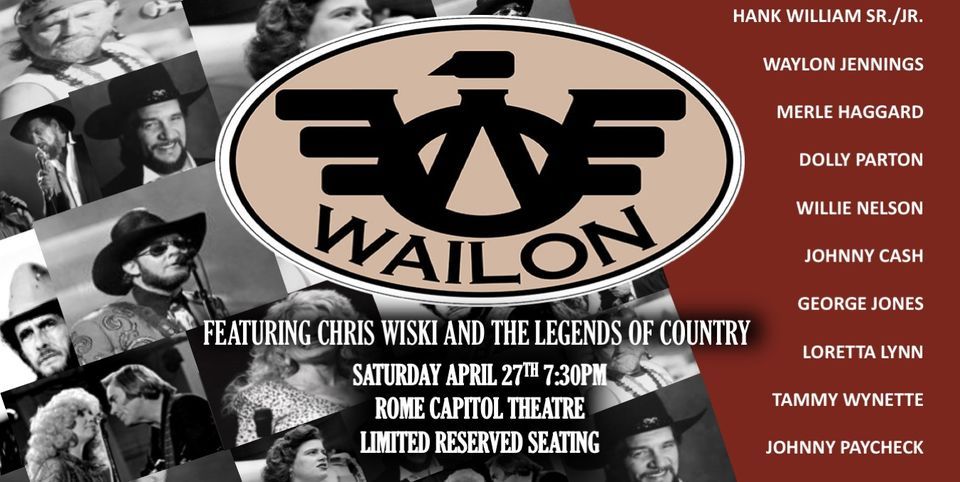 WAILON - The Waylon Jennings Tribute Featuring Chris Wiski & The Legends