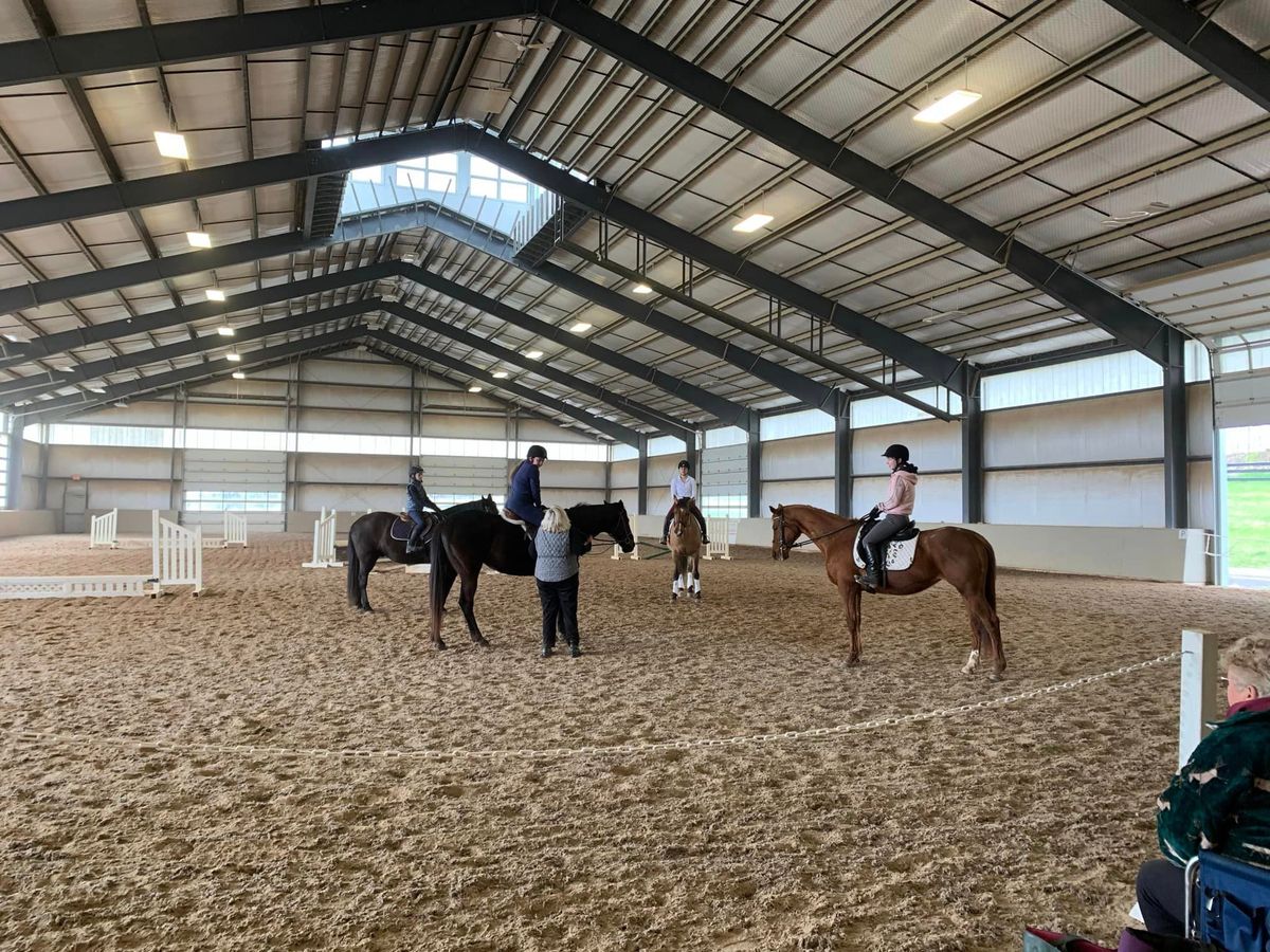 Bradley Caine Clinic hosted by Blue & Gray Horse Shows at Above and Beyond Farm