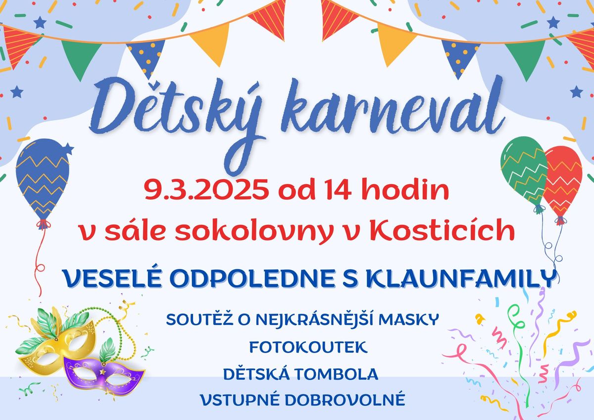 D\u011btsk\u00fd karneval v Kostic\u00edch