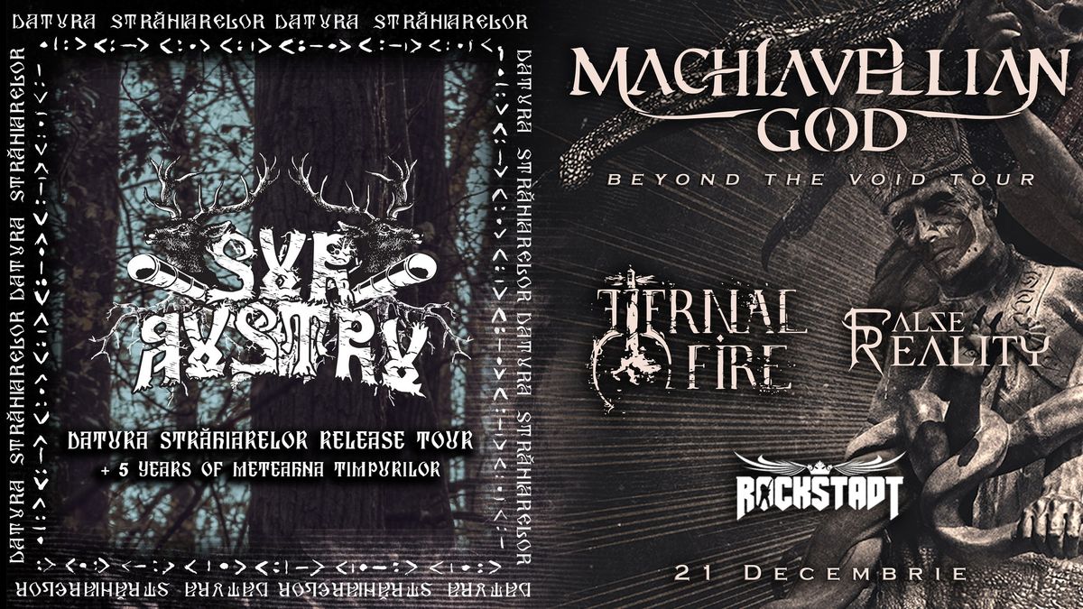 MACHIAVELLIAN GOD \/ SUR AUSTRU \/ ETERNAL FIRE \/ FALSE REALITY - 21.12.2024 - live in ROCKSTADT