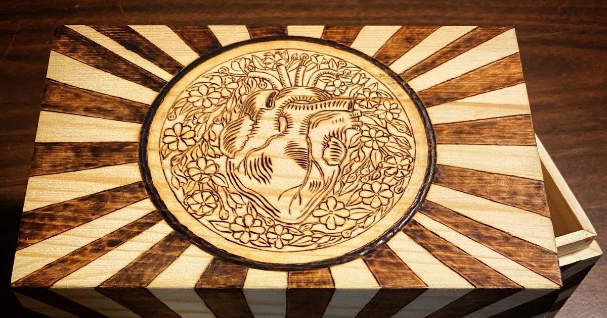 Tarot Box Pyrography Workshop