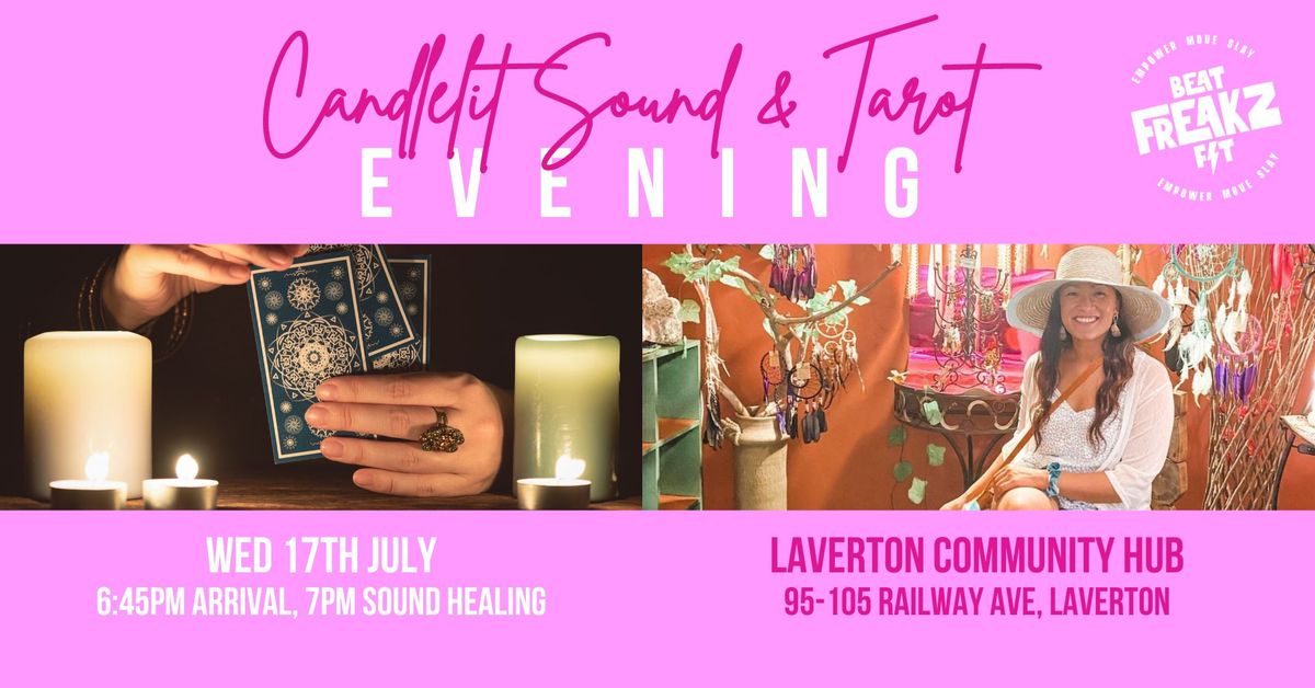 CANDLELIT SOUND HEALING & TAROT EVENT