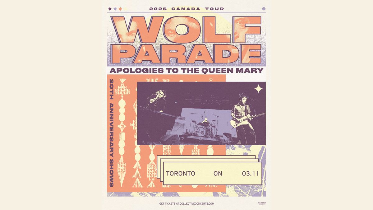 Wolf Parade: Apologies to the Queen Mary at The Concert Hall Night 1