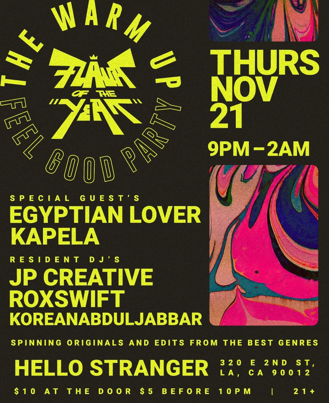 The Warm Up ft. Egyptian Lover & Kapela