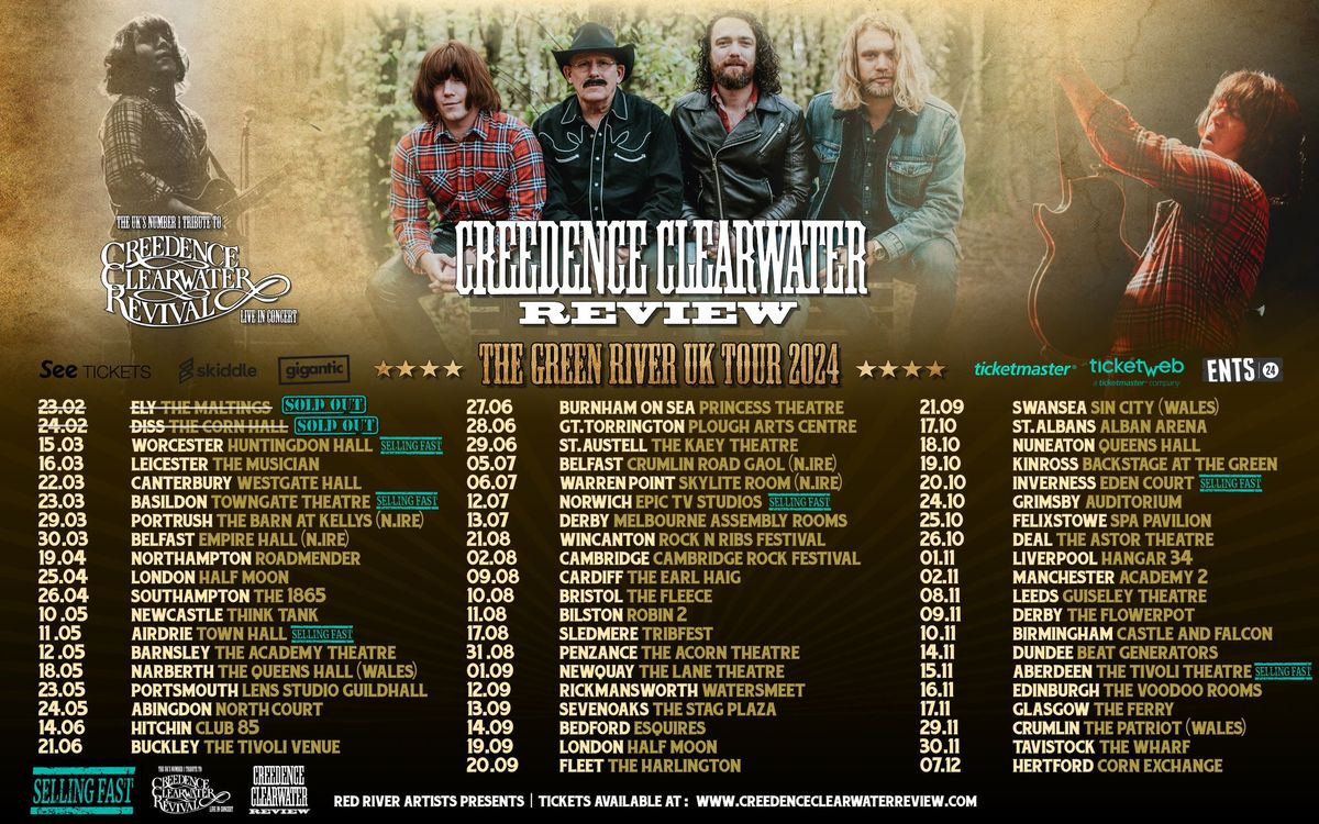 Creedence Clearwater Revival Tribute Show - Deal - The Green River Tour