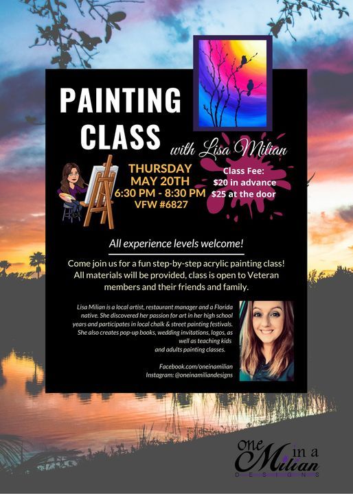 Veteran\u2019s Painting Class