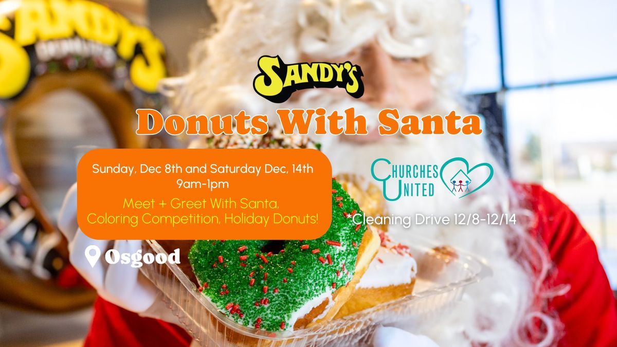 Sandy's Donuts With Santa - Day 1