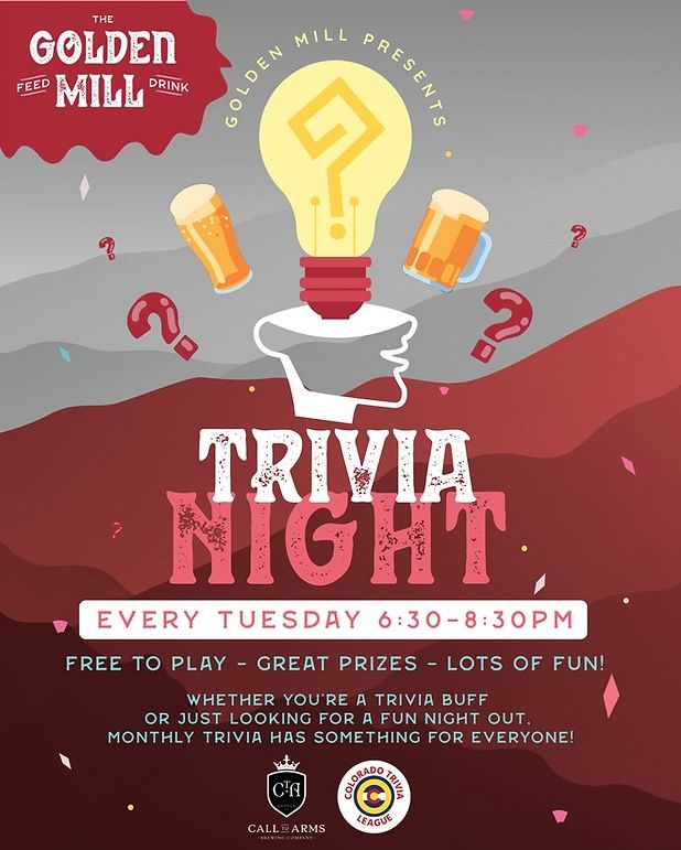 Trivia Night at The Golden Mill