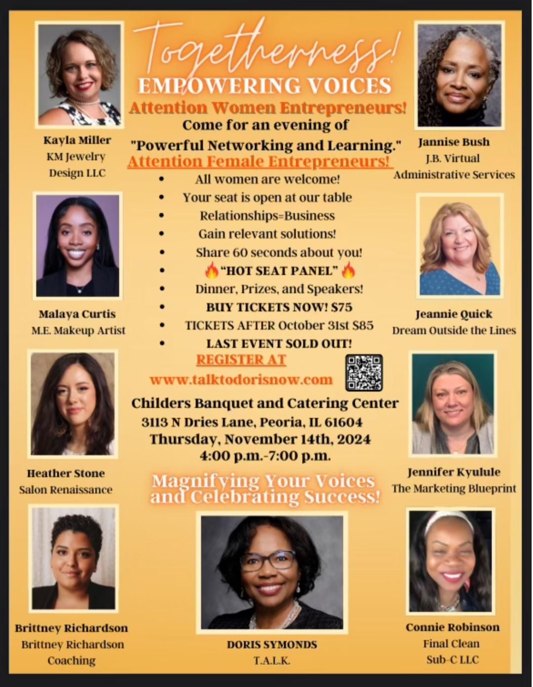 Togetherness! Women Empowering Business Voices