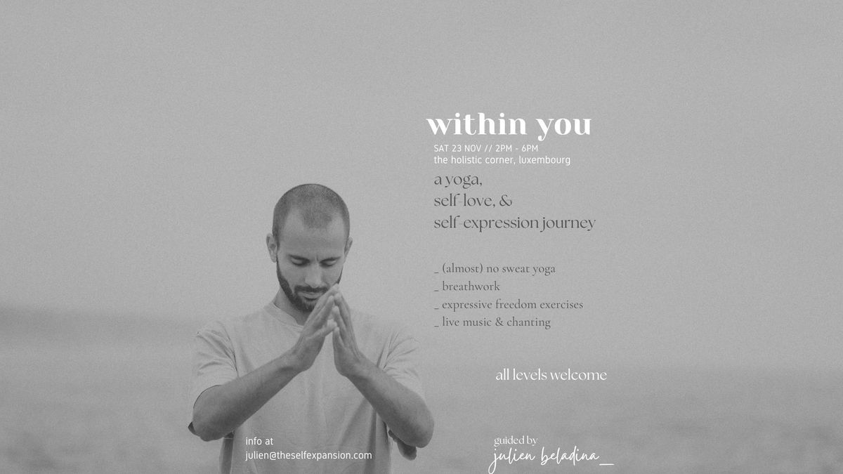 within you - a yoga, self-love, & self-expression journey