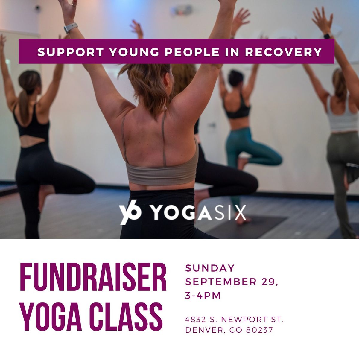 FUNDRAISER YOGA CLASS 