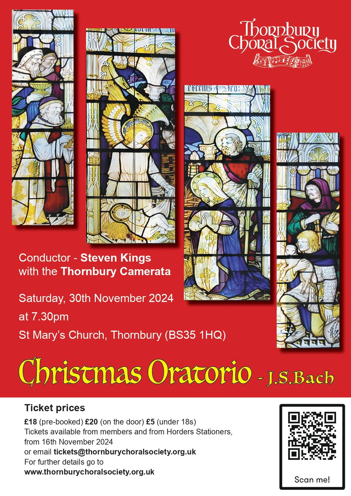 Thornbury Choral Society November Concert