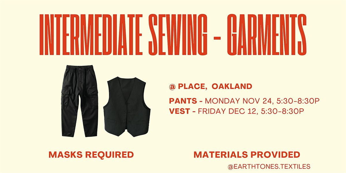 Learn to Sew Garments (Nov\/Dec 2025)