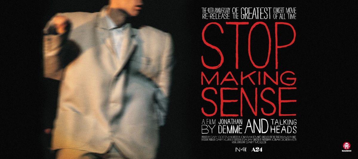 STOP MAKING SENSE (1984) *Super Sound Dance Party