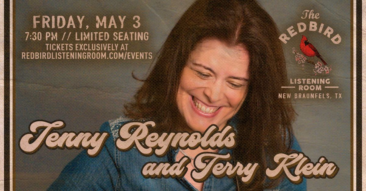 Jenny Reynolds and Terry Klein @ The Redbird - 7:30 pm
