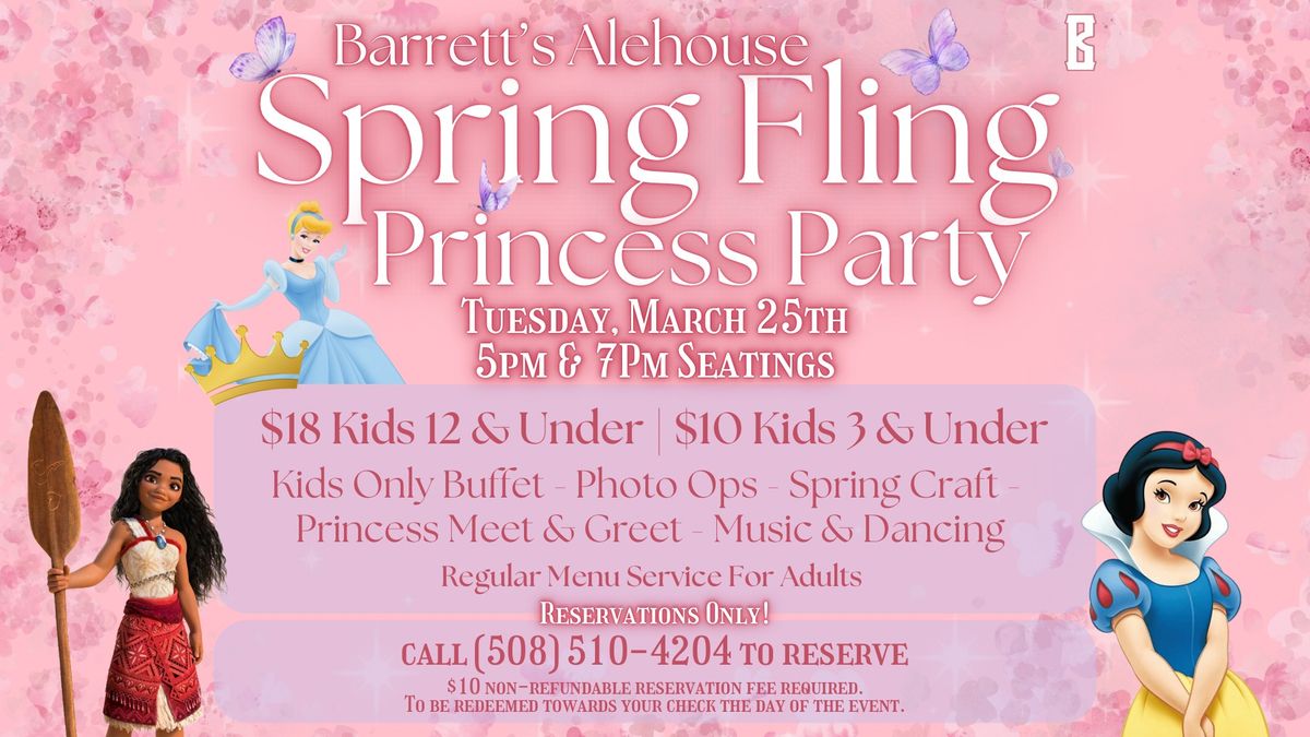 Barrett\u2019s Spring Fling Princess Party! \ud83d\udc51\ud83e\udd8b\ud83c\udf38