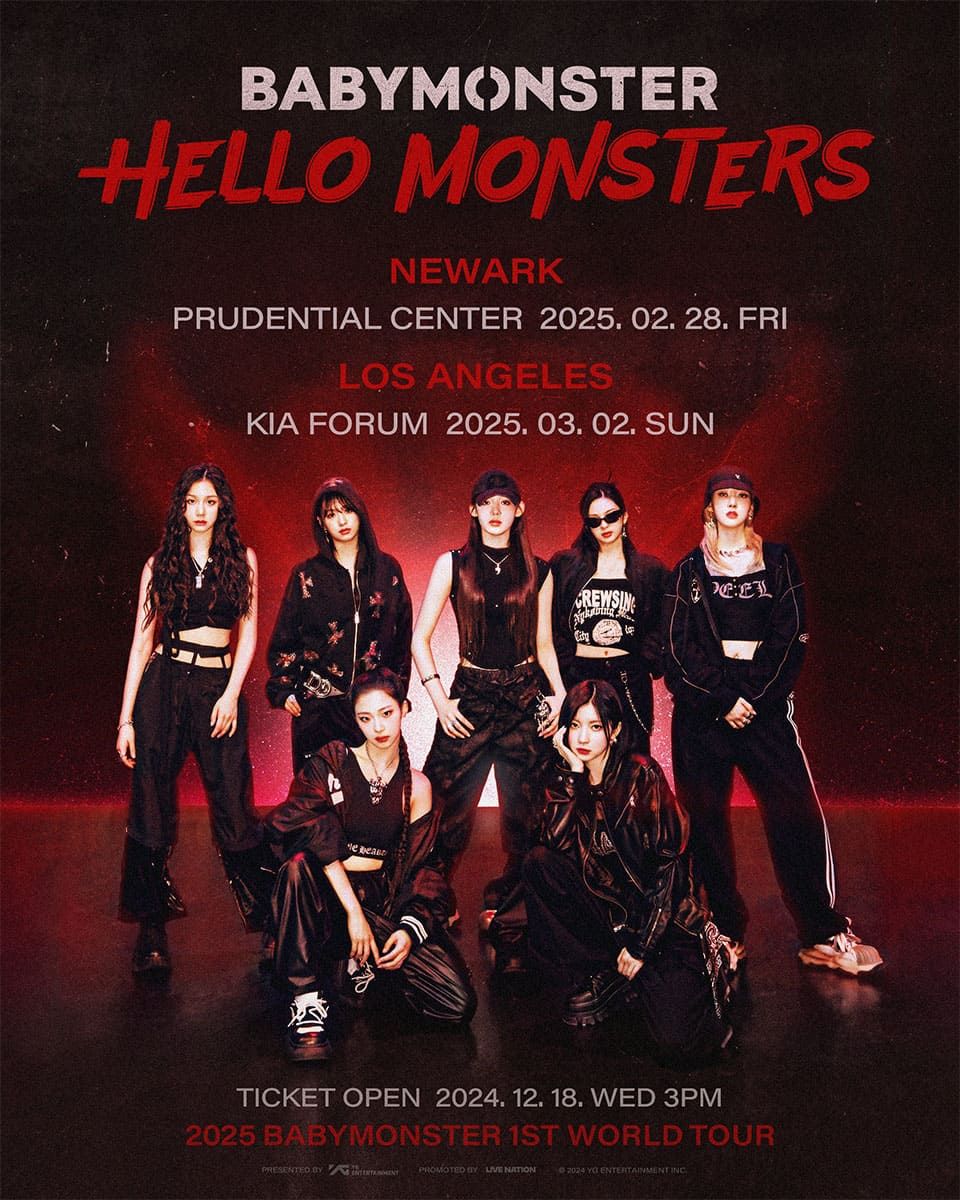 BABYMONSTER Newark Tickets