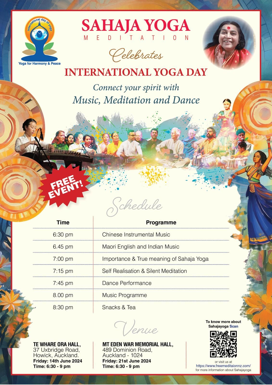 Celebrate International Yoga Day 2024 with Sahaja Yoga meditation
