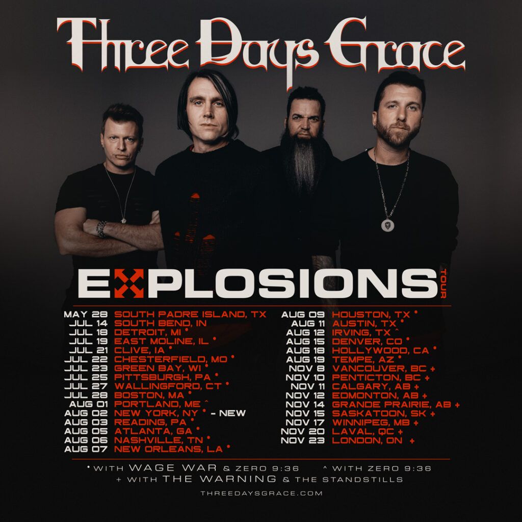 Three Days Grace Nashville Tickets