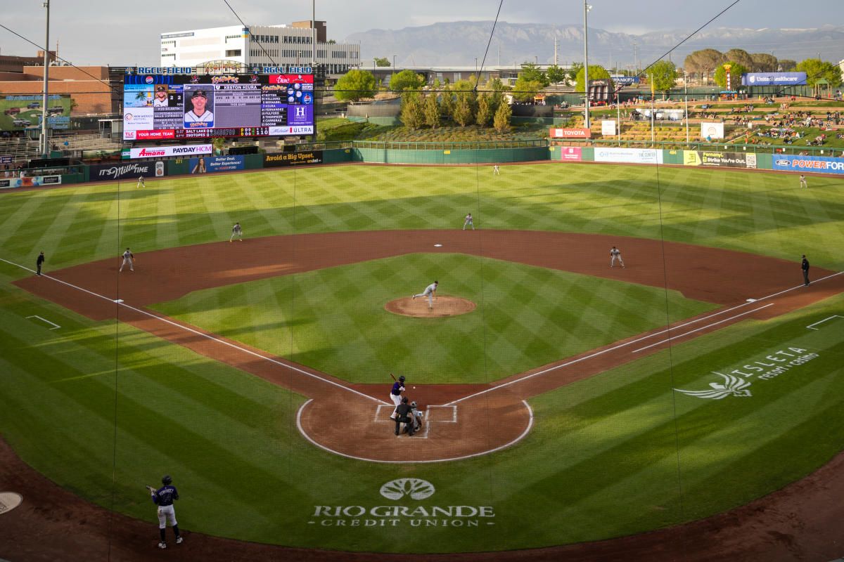 Parking Albuquerque Isotopes at Salt Lake Bees