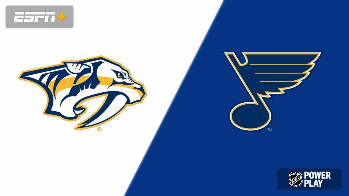 St. Louis Blues at Nashville Predators