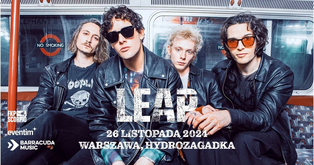 LEAP | ONE WAY OUT | 26.11.2024 | Warszawa, Hydrozagadka