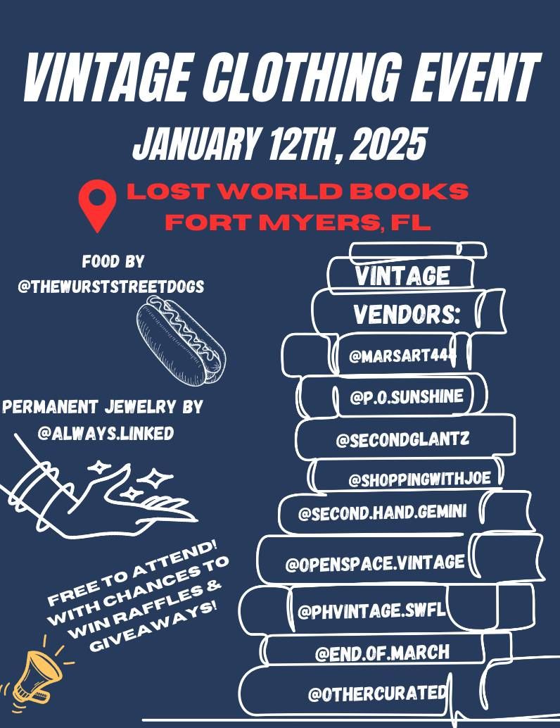 VINTAGE CLOTHING EVENT