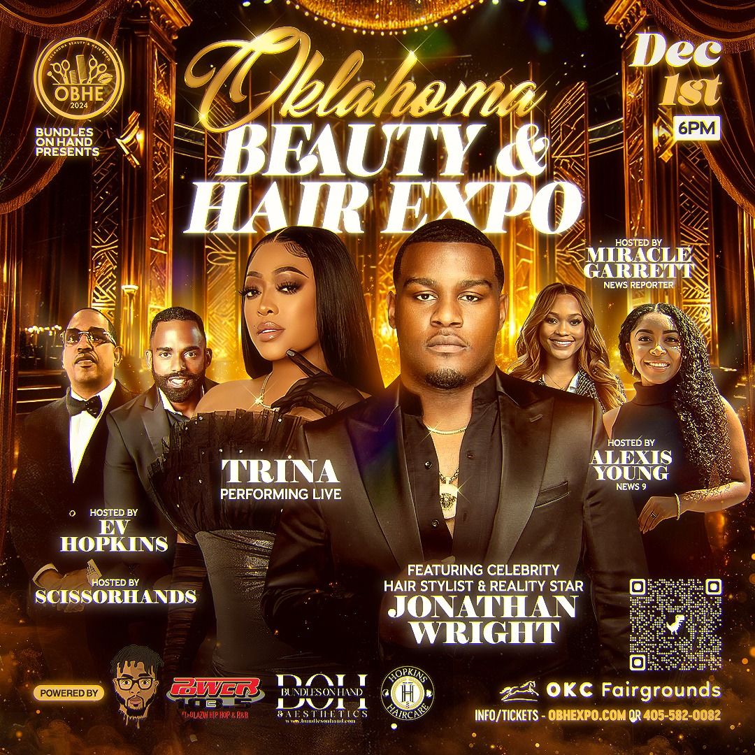 Oklahoma Celebrity Beauty & Hair Expo - Trina Performing Live hosted by Jonathan Wright! 