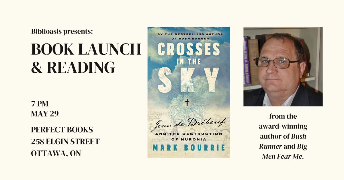 Book Launch: Mark Bourrie's Crosses in the Sky 