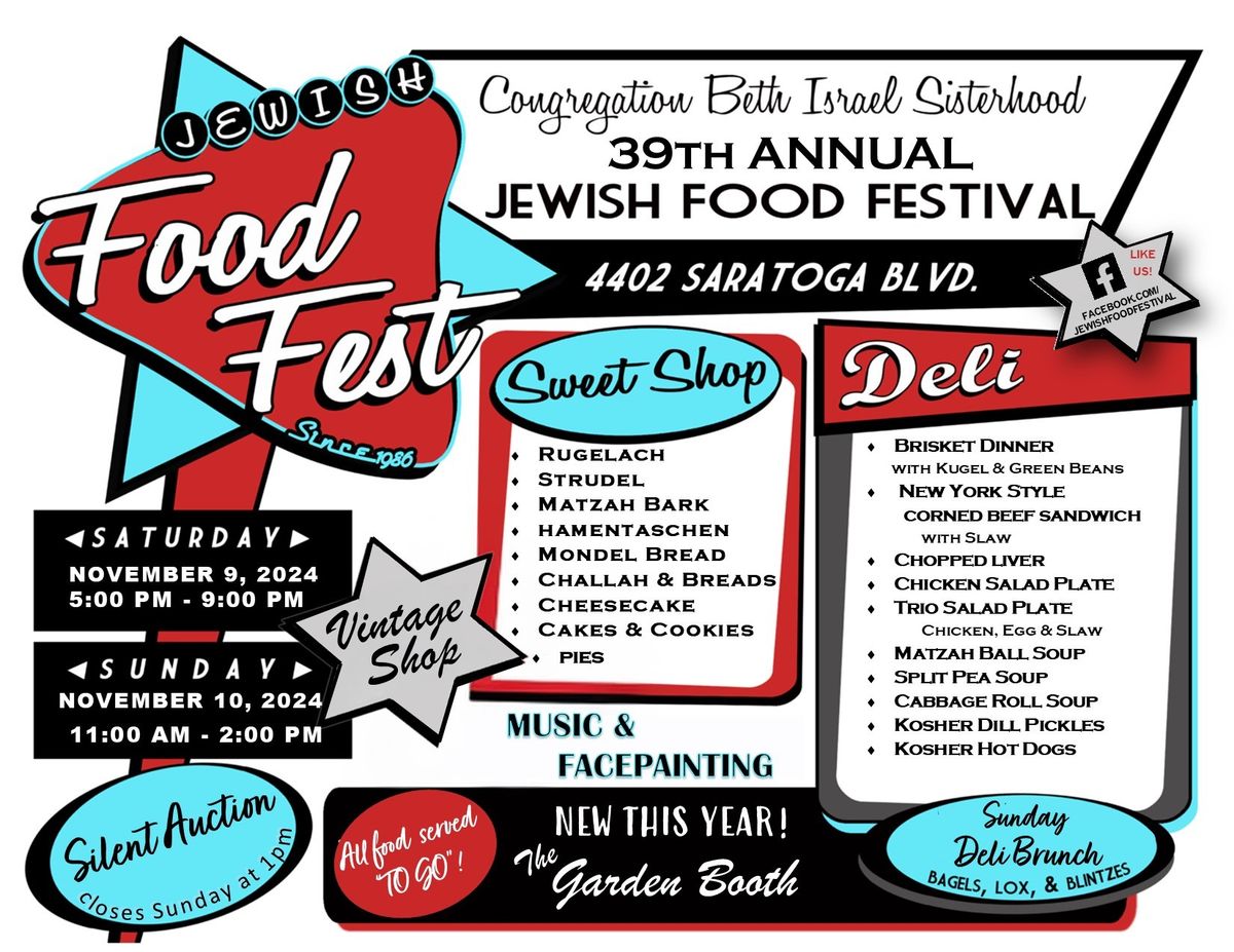 Corpus Christi Jewish Food Festival 2024