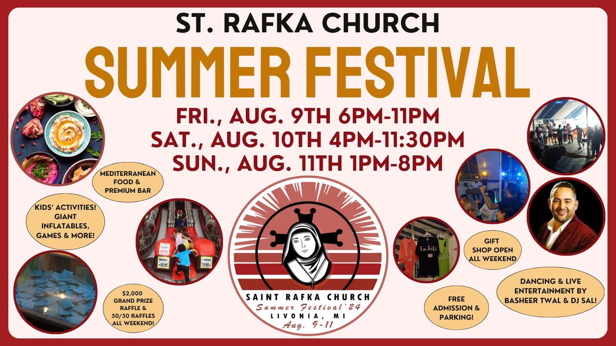 St. Rafka Church Summer Festival