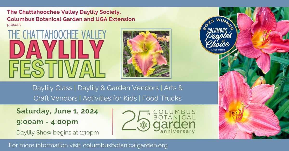 Chattahoochee Valley Daylily Festival