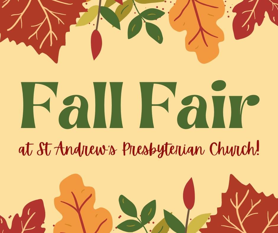 Fall Fair at St Andrew's