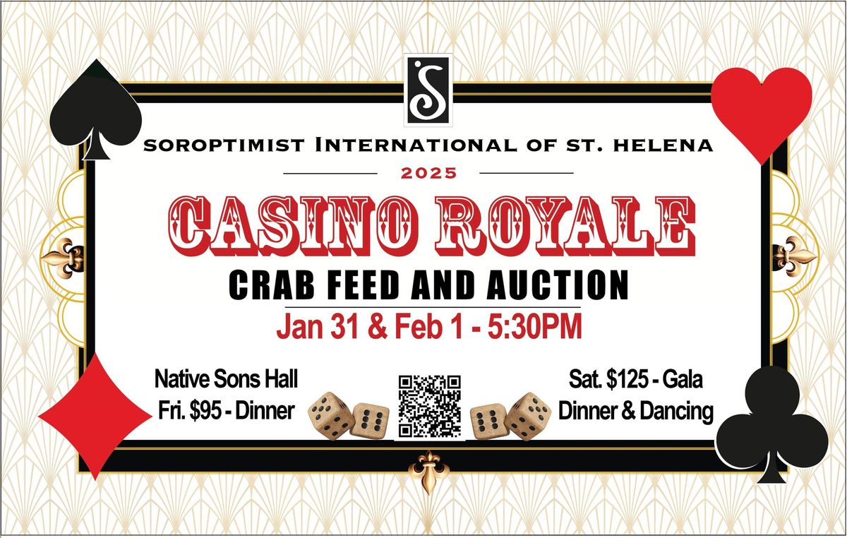 Soroptimist International of St. Helena's 48th Annual Crab Feed