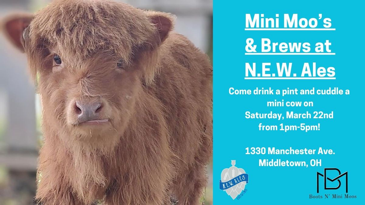 Mini Moo's & Brews at N.E.W. Ales 