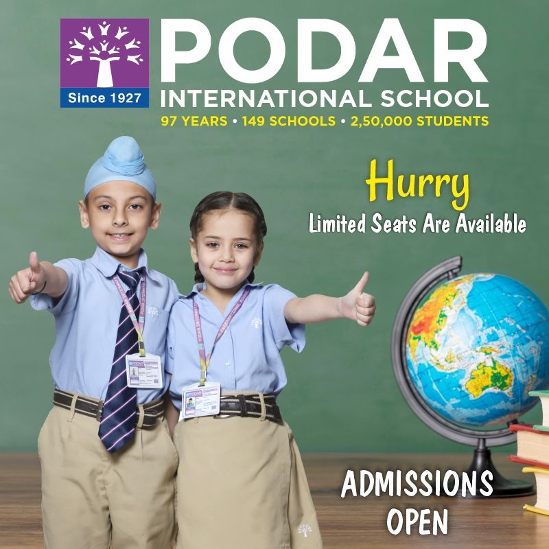 Admissions Open for AY 2025-26 at Podar International School, Amritsar