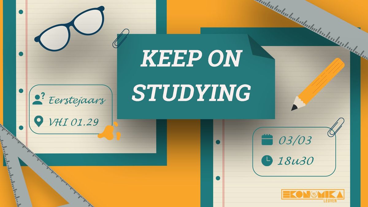 Keep On Studying