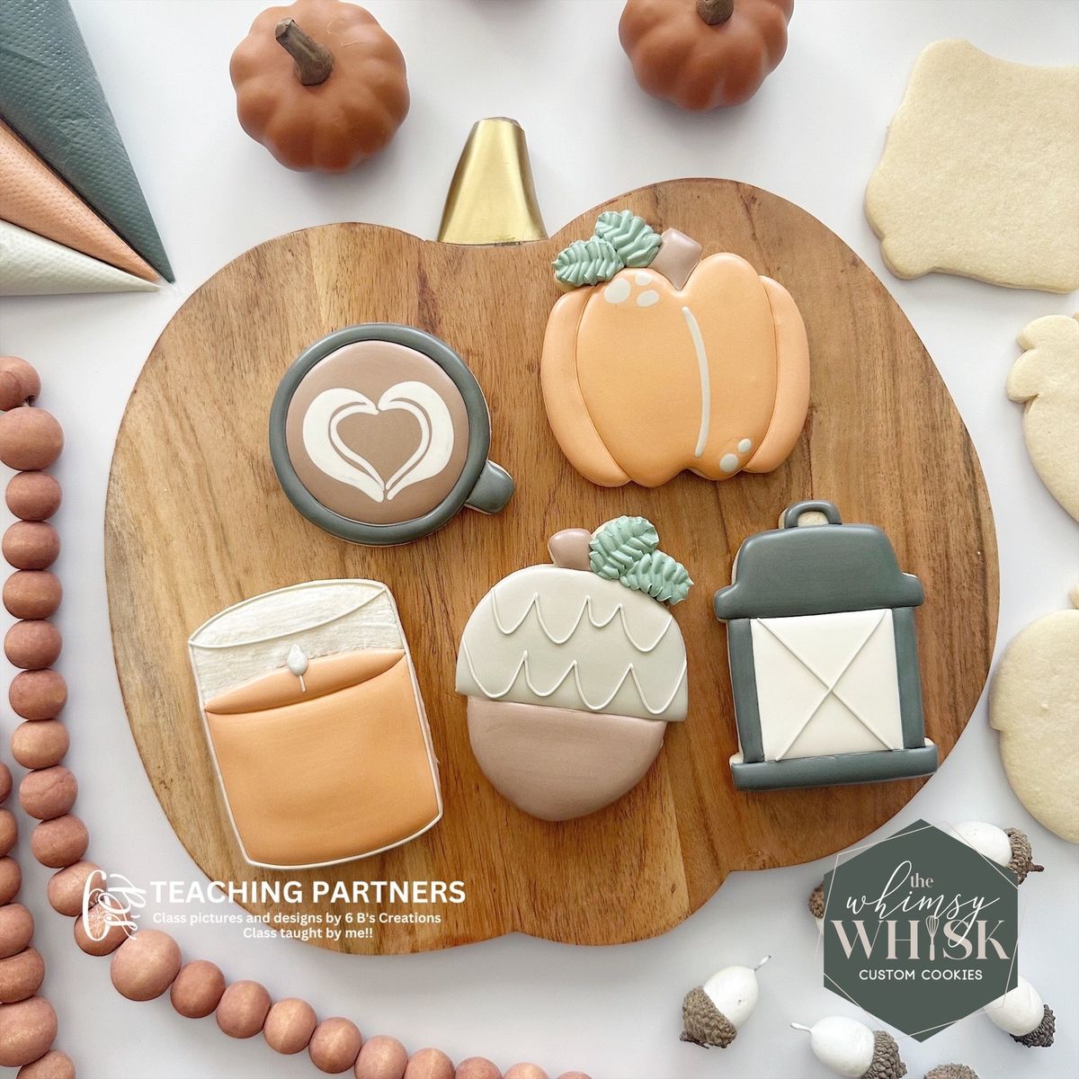 Fall Cookie Decorating Class with The Whimsy Whisk